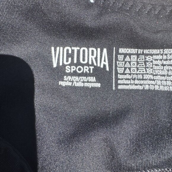 Victoria Sport Black High-Waisted Pocket‎ Leggings Small - Picture 6 of 7